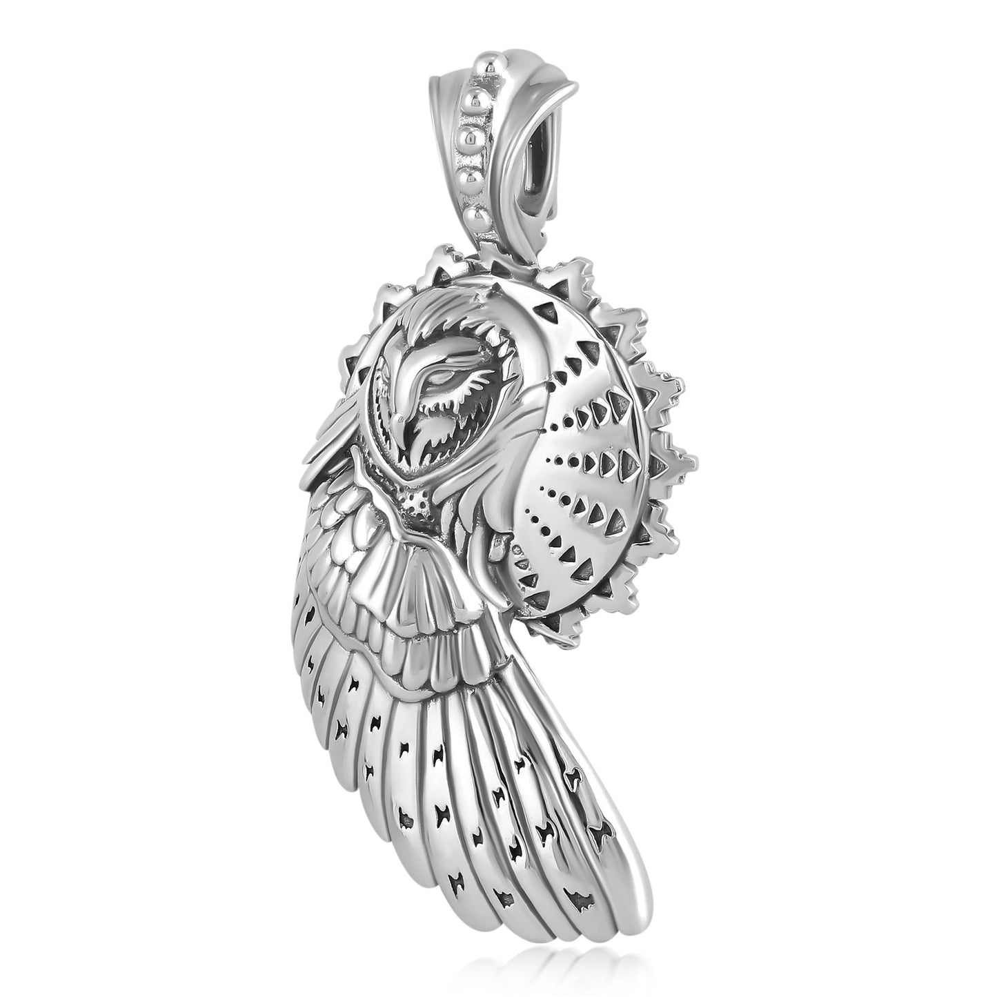 EXCLUSIVELY OURS! Sterling Silver Shell Design Pendant Enhancer