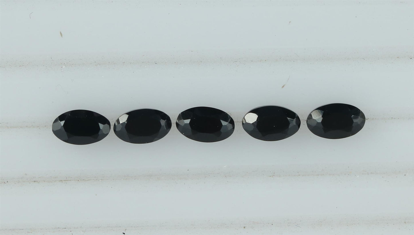 Sterling Silver Black Agate Concha Statement Necklace