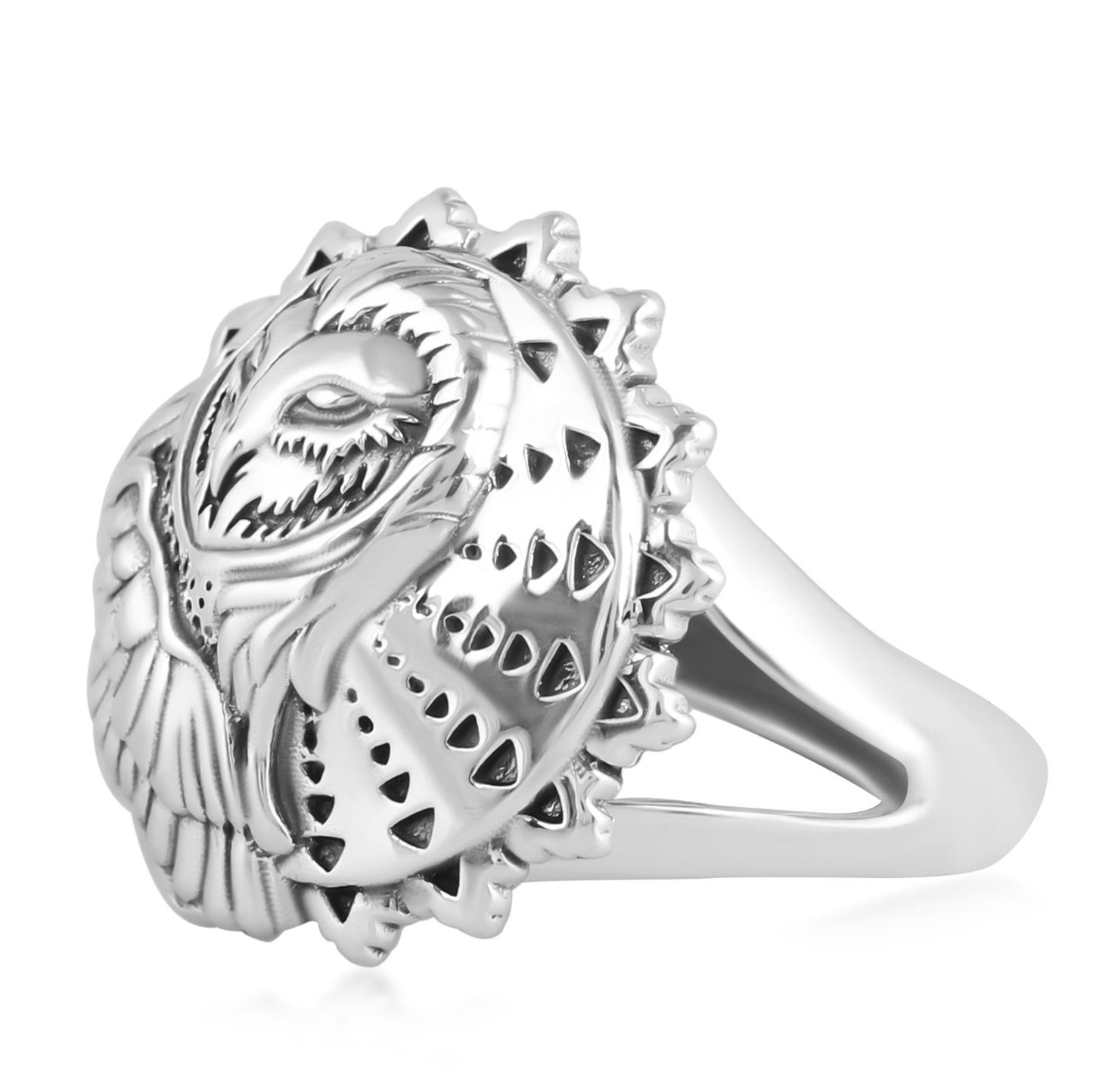 EXCLUSIVELY OURS! Sterling Silver Shell Design Ring