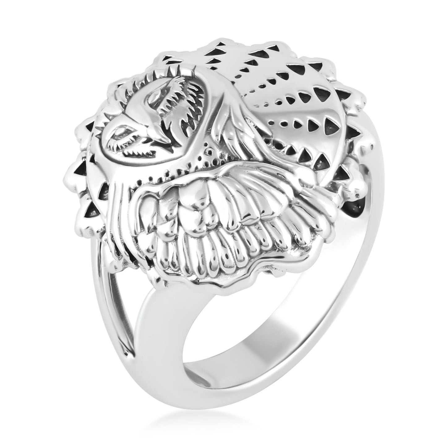 EXCLUSIVELY OURS! Sterling Silver Shell Design Ring