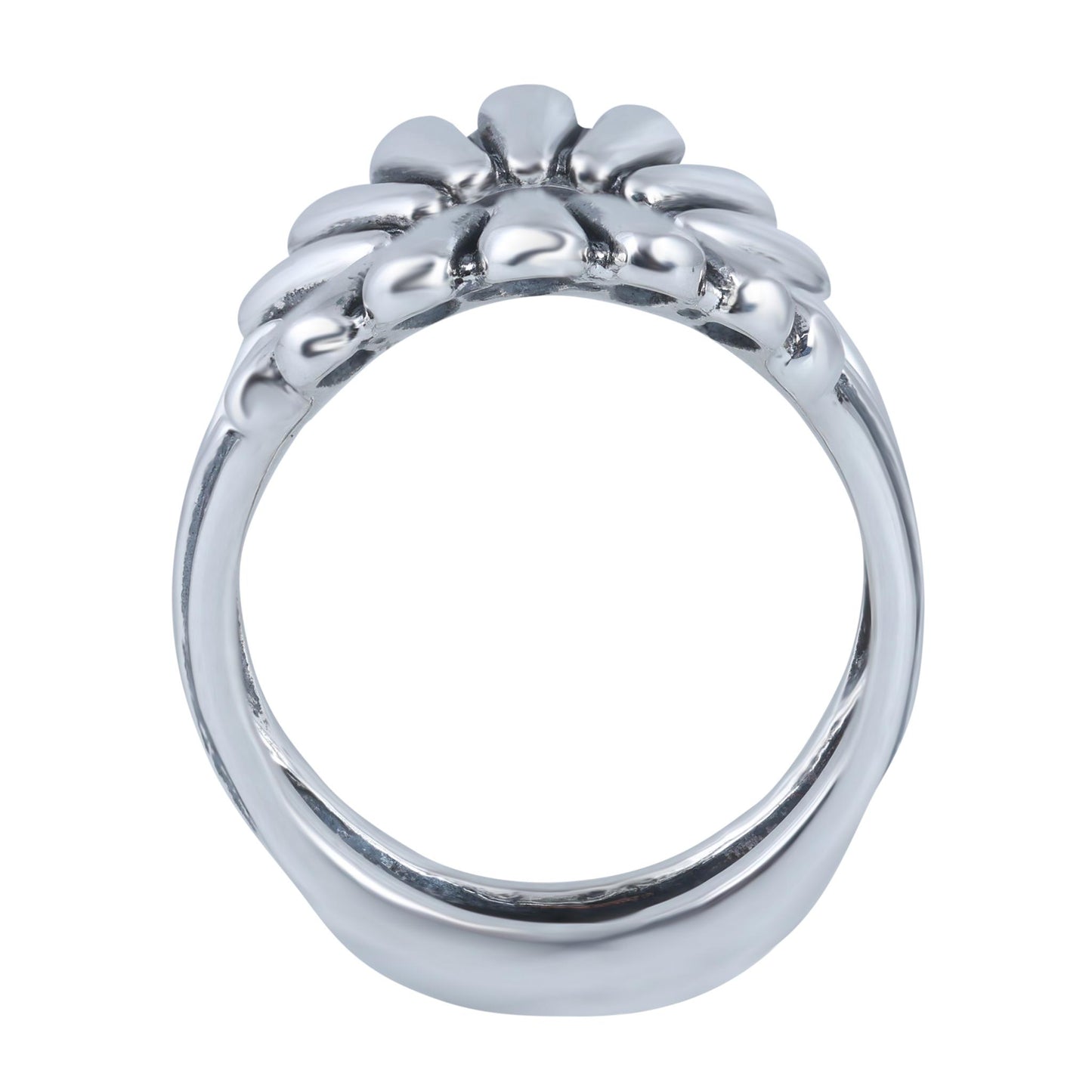 Sterling Silver Crown Ring Guard