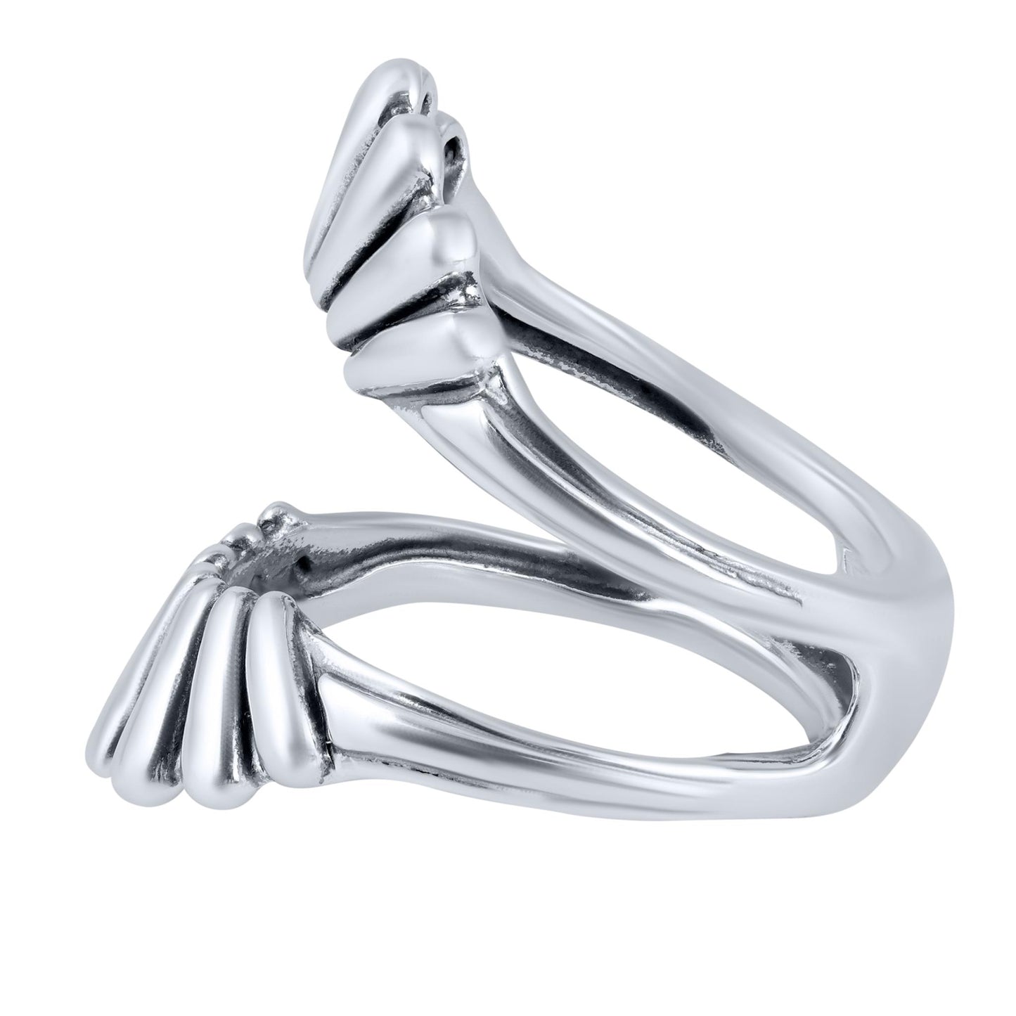 Sterling Silver Crown Ring Guard