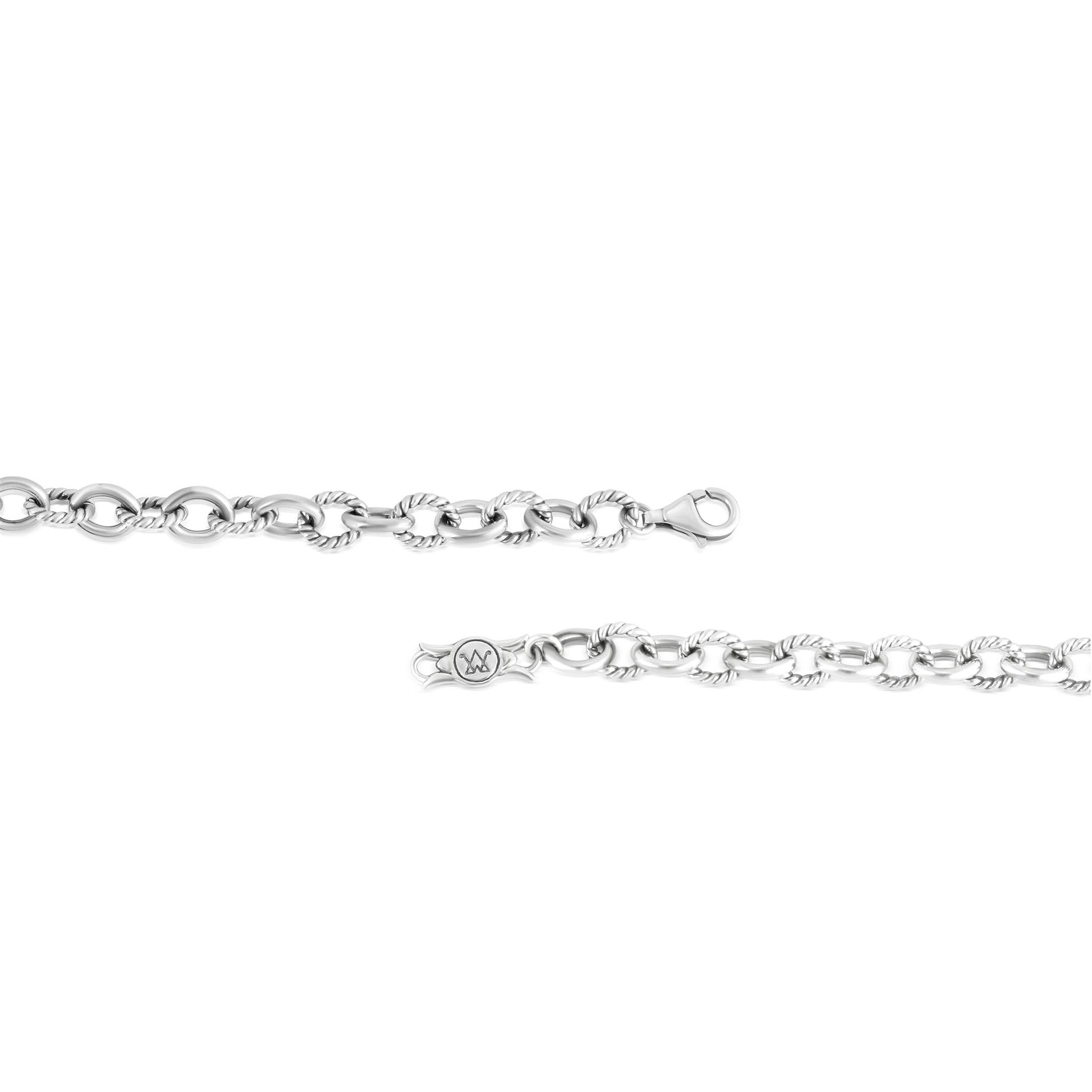 Sterling Silver Oval Link Chain Necklace