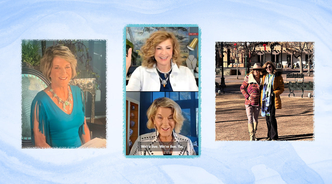 See Carolyn Pollack ~ Exclusively on our AWJ Facebook LIVE Shows