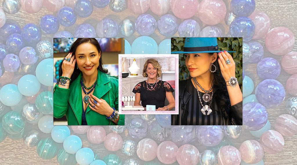 AWJ Newsletter: Carolyn & the Big Deal Jewelry was full of Colorful Gems!