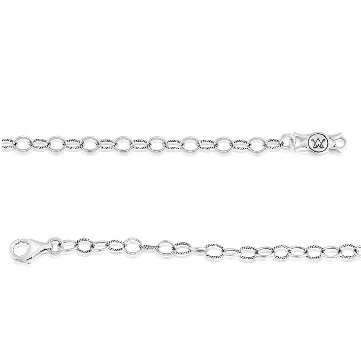 Sterling Silver Lapis V-Shaped Naja Necklace