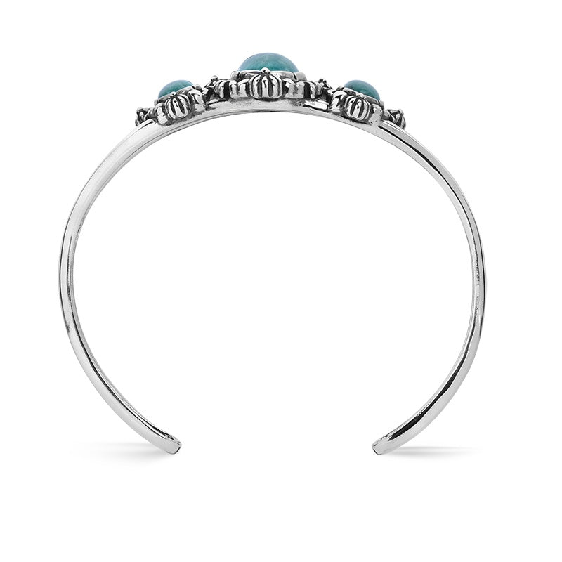 Turquoise & deals 925 Sterling Silver 6.5” Bracelet by American West