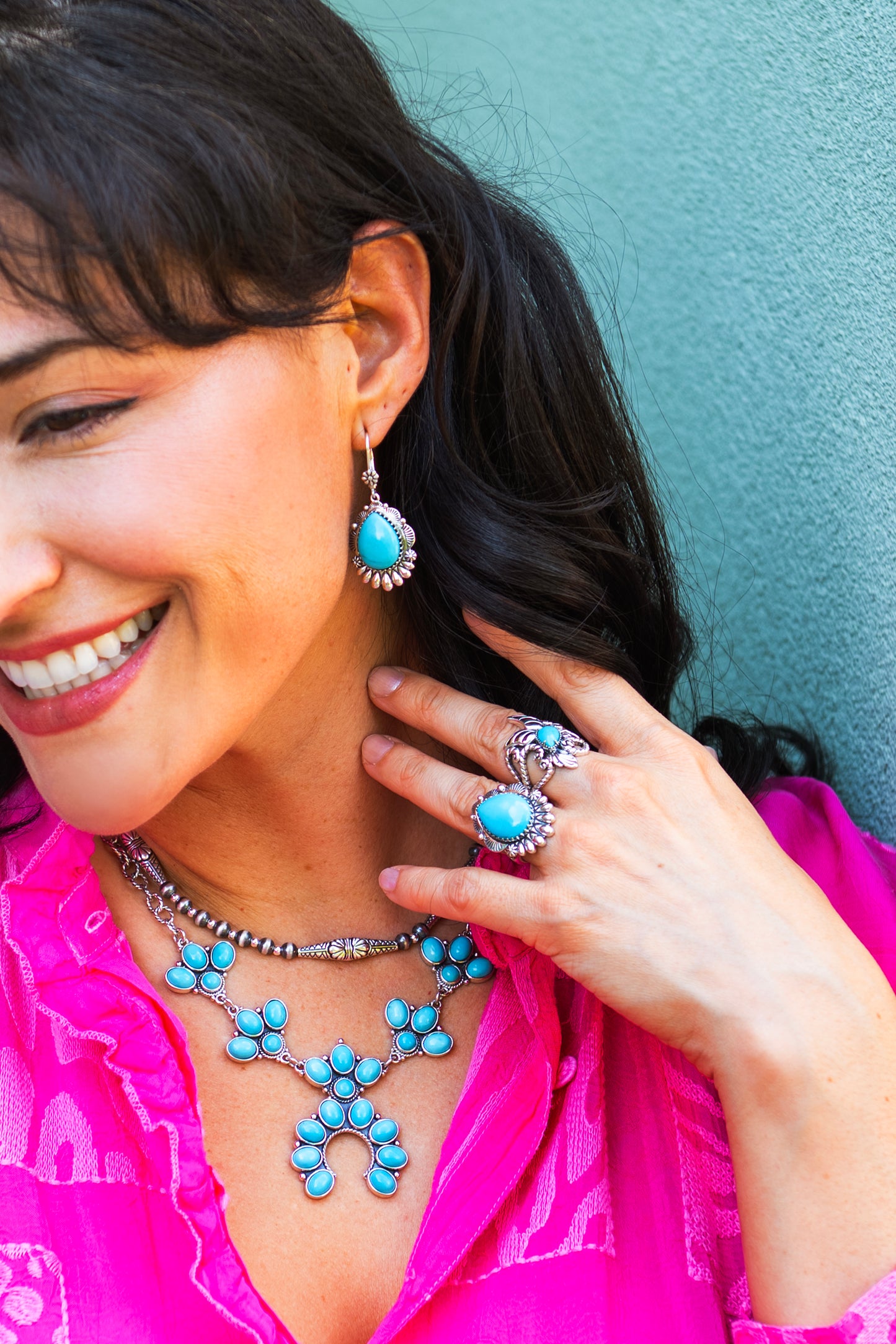 Sterling Silver Bead and Station Bar Necklace, 17 and 20 Inches