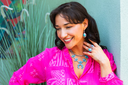 Sterling Silver Bead and Station Bar Necklace, 17 and 20 Inches