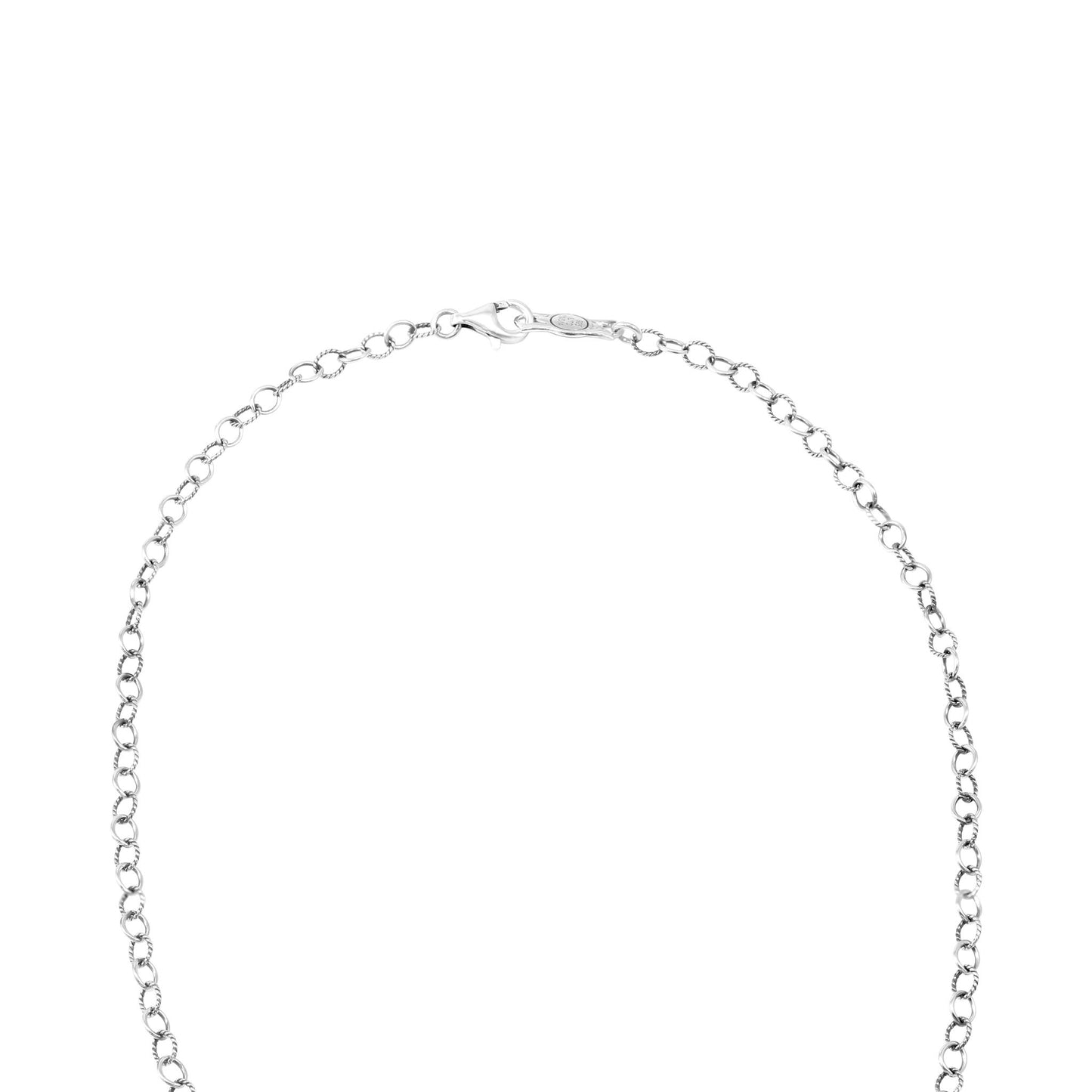 Sterling Silver Sleeping Beauty Turquoise Hummingbird Necklace