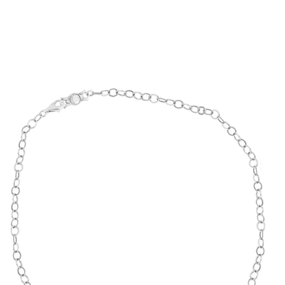 Sterling Silver Picture Jasper V-Shaped Naja Necklace