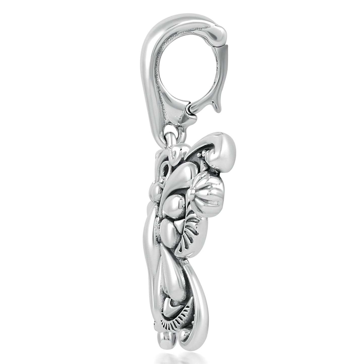 Sterling Silver Butterfly Pendant Enhancer
