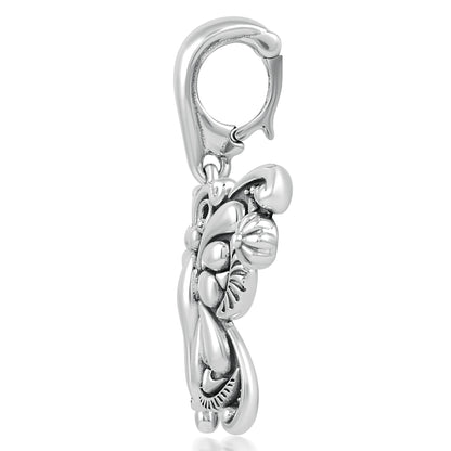 Sterling Silver Butterfly Pendant Enhancer