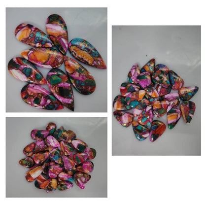 EXCLUSIVELY OURS! Sterling Silver Painted Desert Rope Design 5-Stone Cuff Bracelet