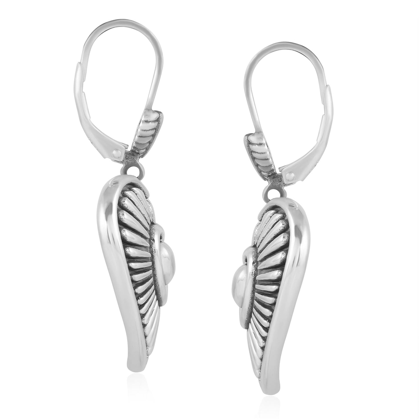 EXCLUSIVELY OURS! Sterling Silver Bold Heart Earrings