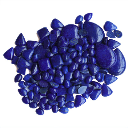 Sterling Silver Lapis Graduated Rondelle Bead Chunky Necklace