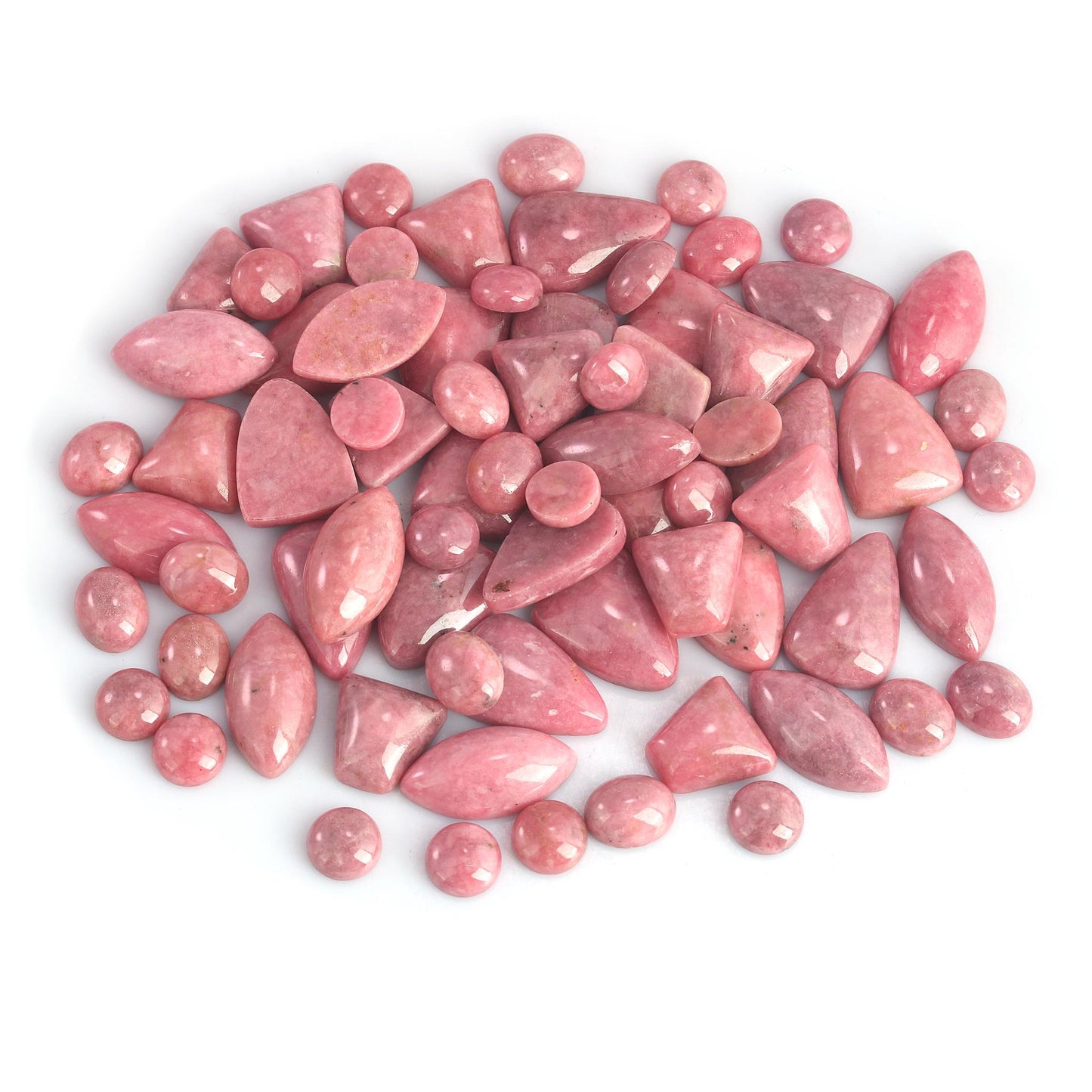 EXCLUSIVELY OURS! Sterling Silver Rhodonite Oval Drop Lever Back Earrings