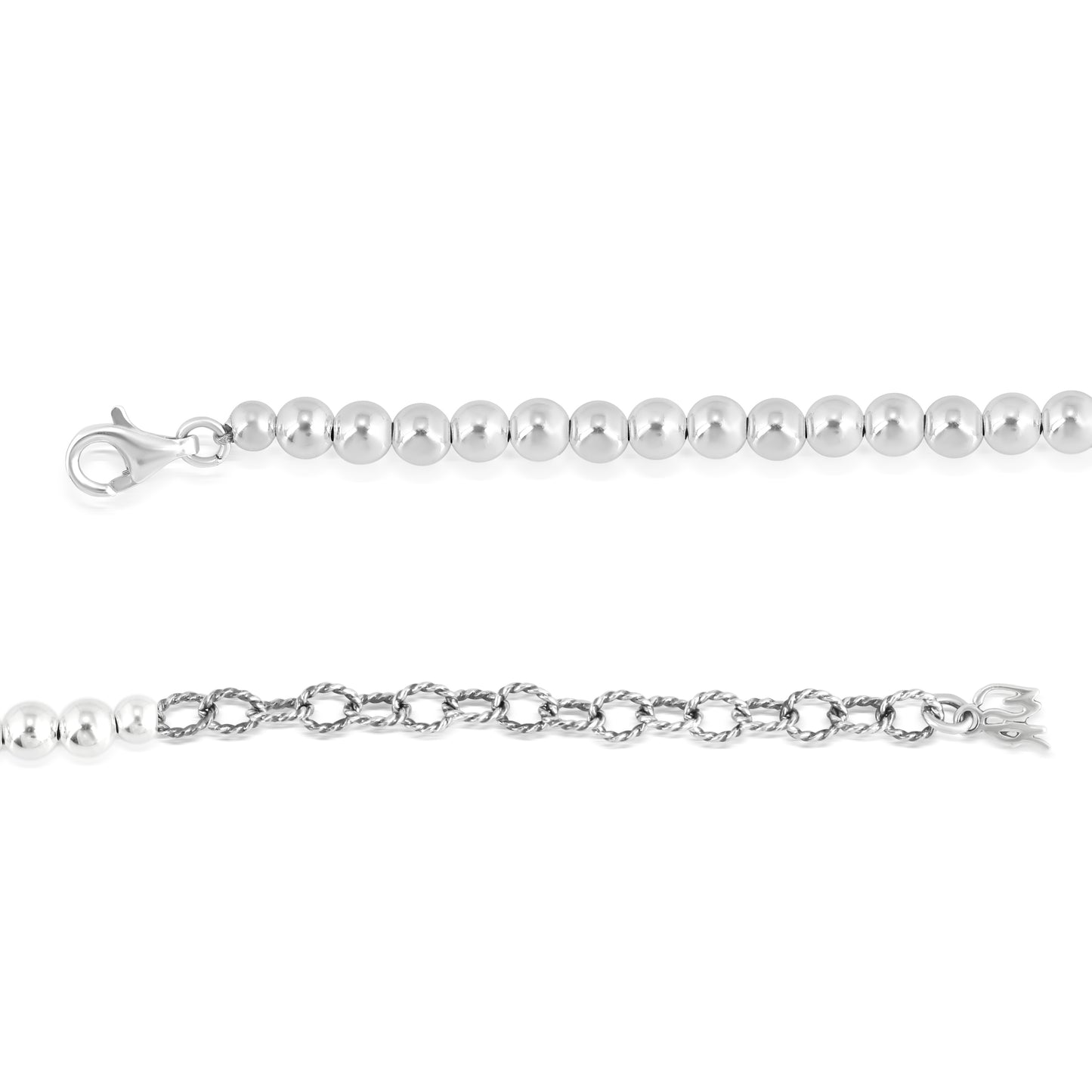 Sterling Silver Lapis Lazuli Squash Blossom Necklace, 17 to 20 Inches