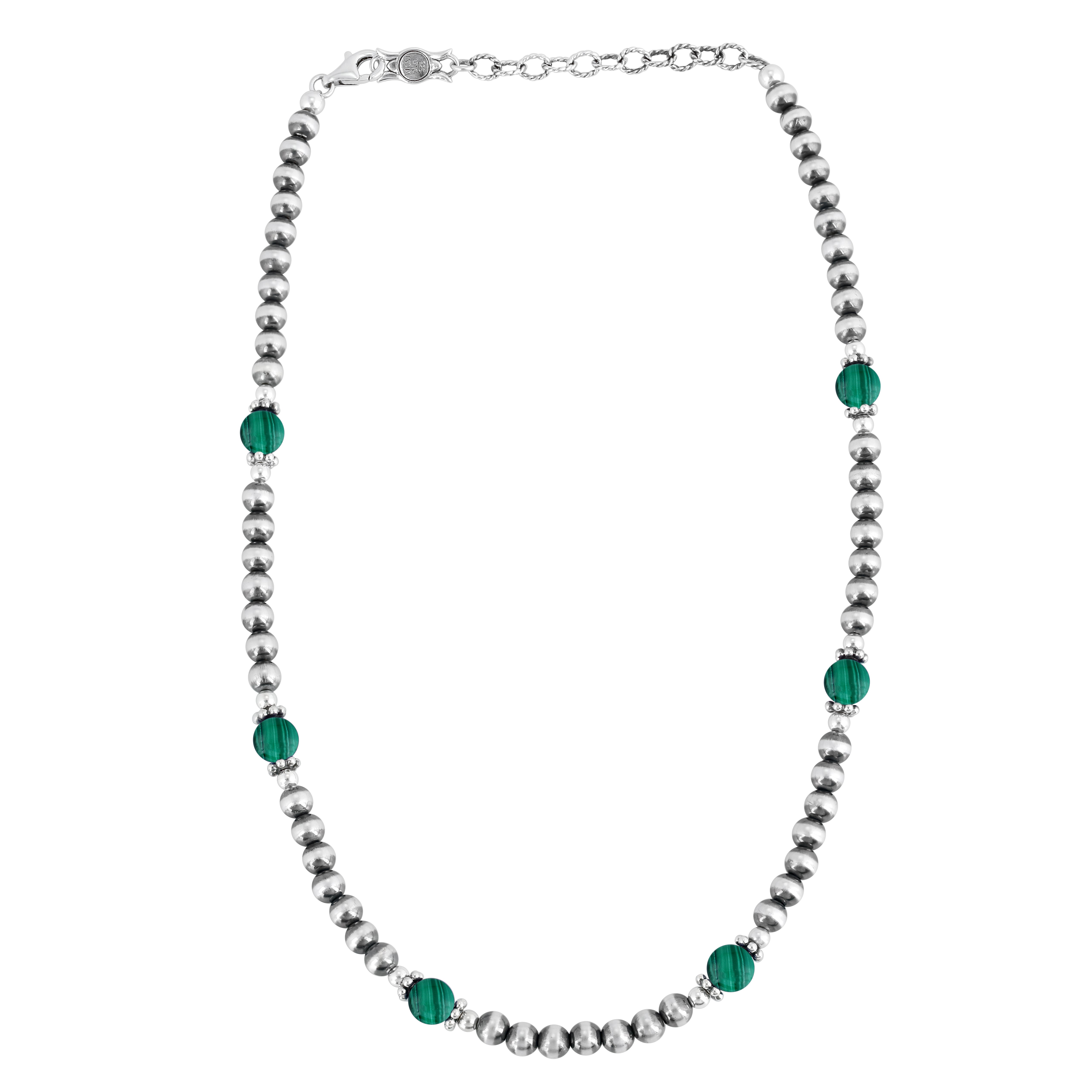 Outlet Malachite bead necklace