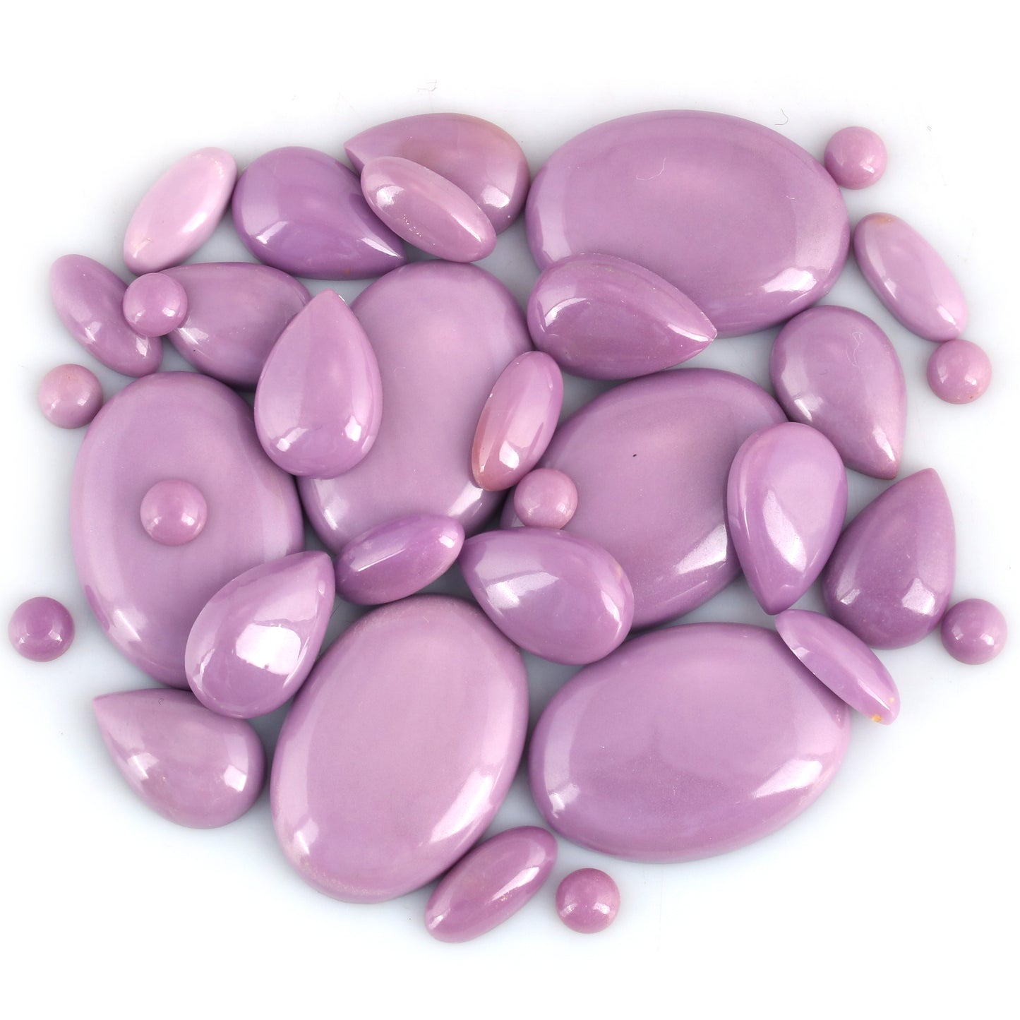 EXCLUSIVELY OURS! Sterling Silver Charoite and Phosphosiderite Pear Cluster Pendant Enhancer