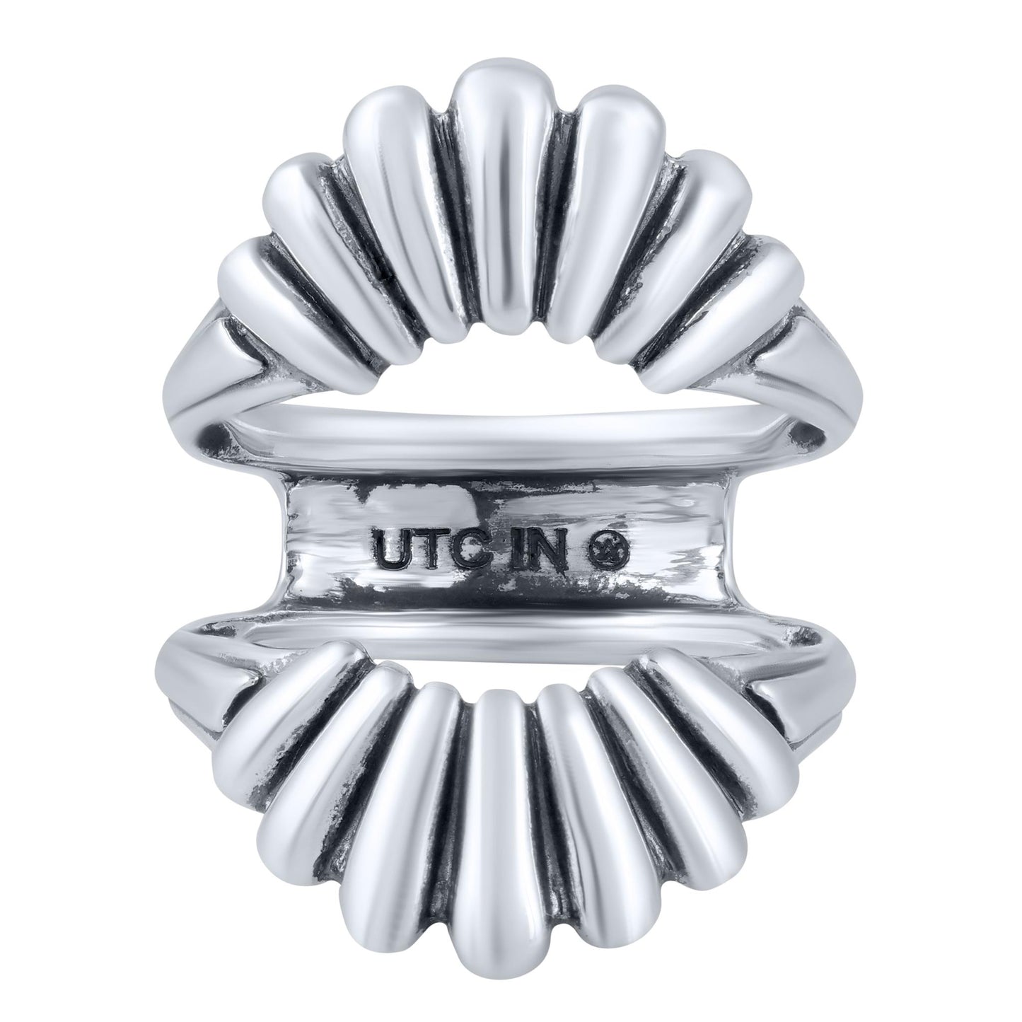 Sterling Silver Crown Ring Guard