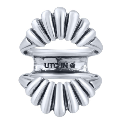 Sterling Silver Crown Ring Guard