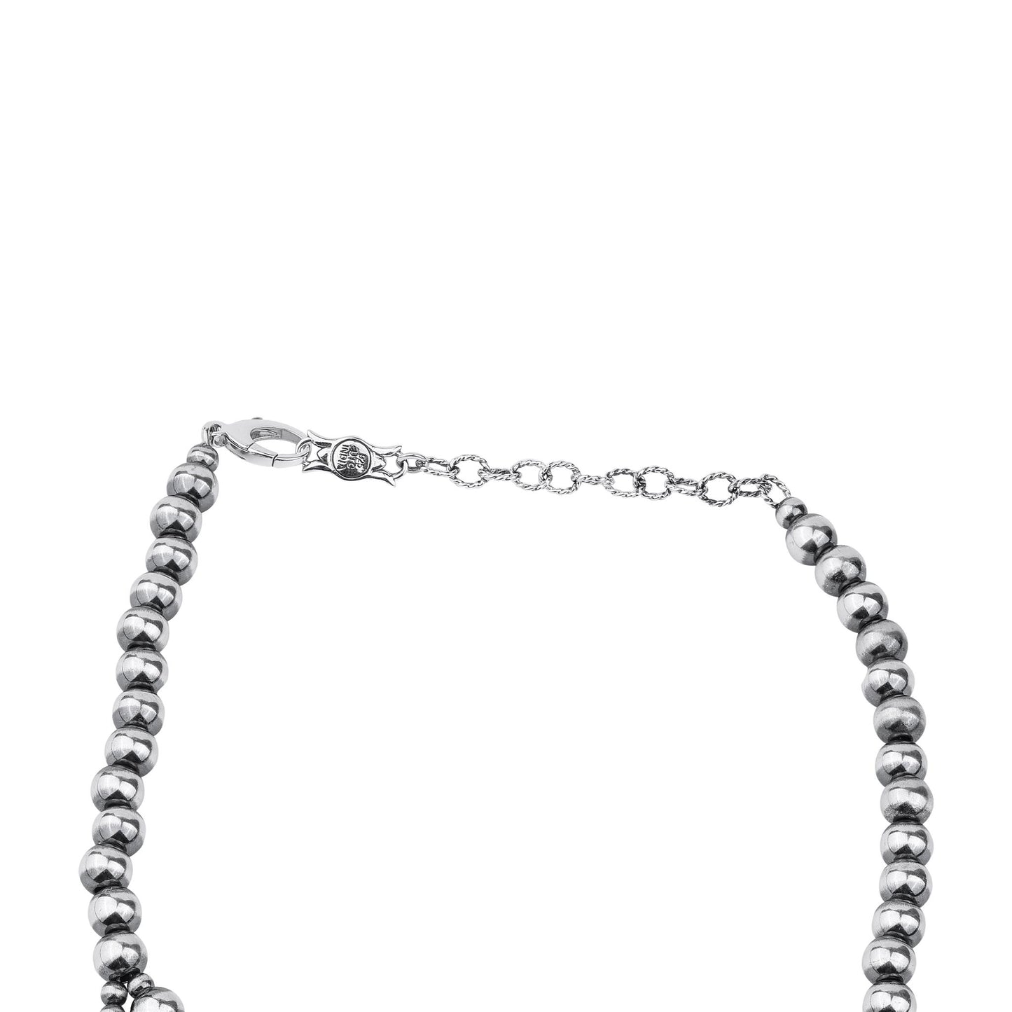 LIMITED EDITION! Sterling Silver Orange Spiny Oyster Arrowhead Squash Blossom Statement Necklace