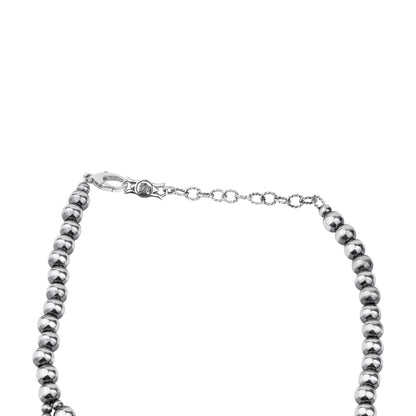 LIMITED EDITION! Sterling Silver Orange Spiny Oyster Arrowhead Squash Blossom Statement Necklace